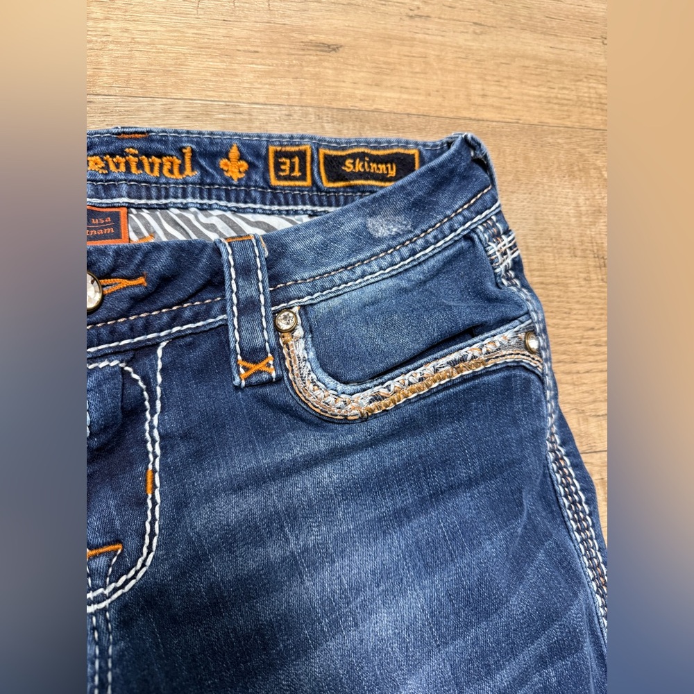 Rock Revival Indigo Skinny Jeans - Picture 4 of 13
